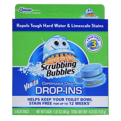 Scrubbing Bubbles@Vanish DROP-ins 3 CT - 3ct/6pk