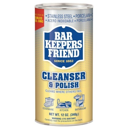 Bar Keepers Friend Cleanser and Polish Powder - 12oz/12pk