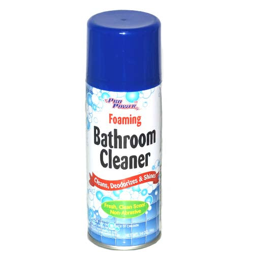 PRO POWER Foaming Bathroom Cleaner Cleans w/ Deodorizes - 12oz/12pk