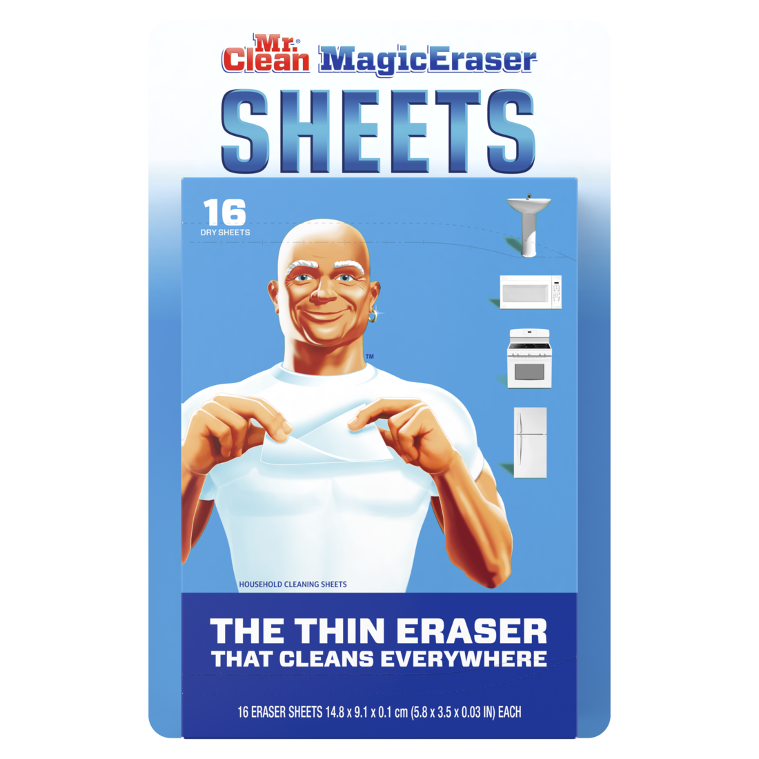 Mr.Clean Magic Eraser Sheets - 16ct/8pk