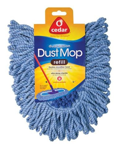 O-Cedar Dual Action Dust Mop Refill - 6pk