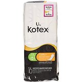 Kotex Absorbent Liners Fresh & Dry LONG -16ct/12pk