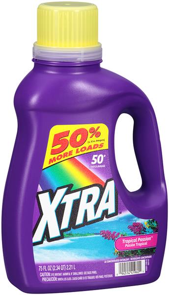 XTRA Liq. 2x Tropical Passion - 75oz/6pk