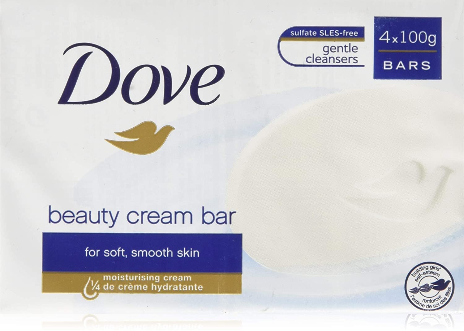 Dove Bar Soap Original 4 Bars - 100g/3.5oz/12pk