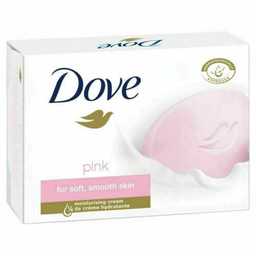Dove Bar Pink 4 Bars - 100g/3.5oz/12pk