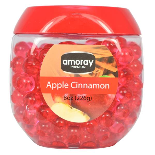 Crystal Gel Beads  Air Freshener Apple Cinnamon -8oz/24pack