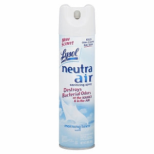 Lysol NEUTRA AIR Sanitizing Spray MORNING LINEN -10oz/12pk