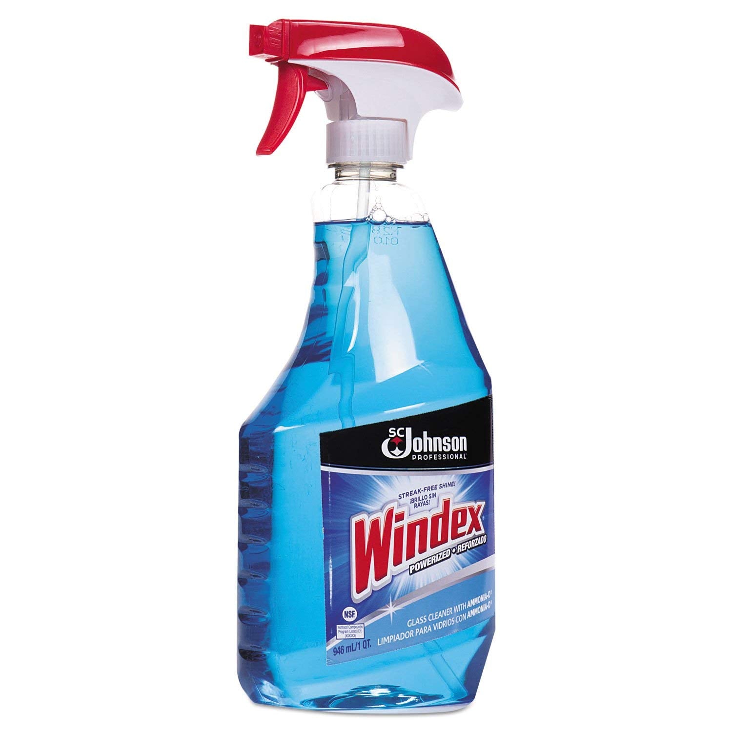 Windex Pro Blue Glass Cleaner Trigger - 32oz/12pk