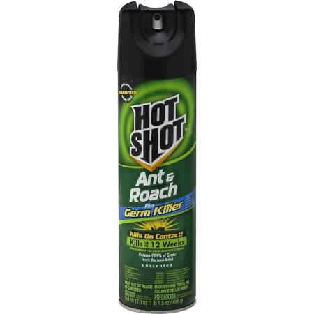 Hot Shot Roach & Ant Killer UNSCENTED-17.5oz/12pk