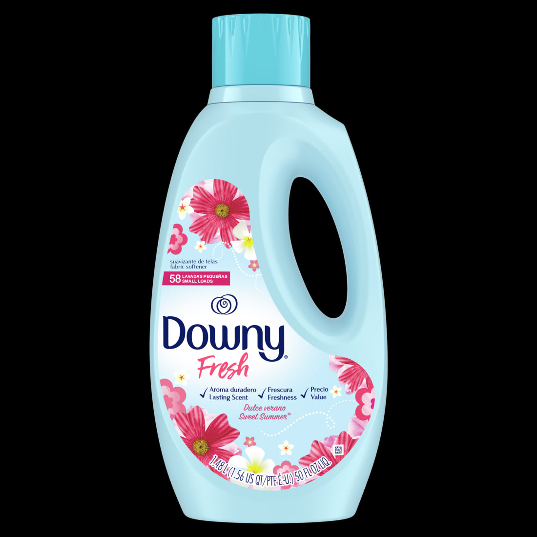 Downy Fresh Liquid Fabric Softener Sweet Summer 58 Loads - 50oz/4pk