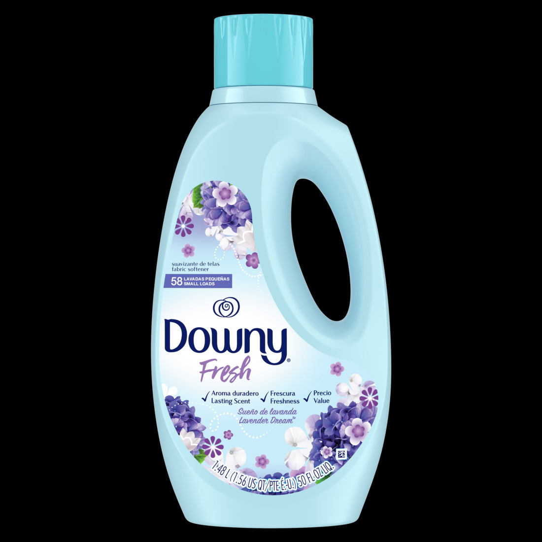 Downy Fresh Liquid Fabric Softener Lavender Dream 58 Loads - 50oz/4pk