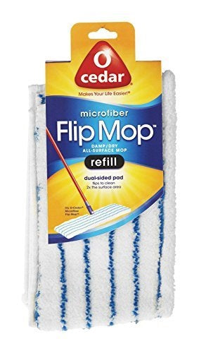 O-Cedar  Microfiber Flip Mop Refill - 6pk