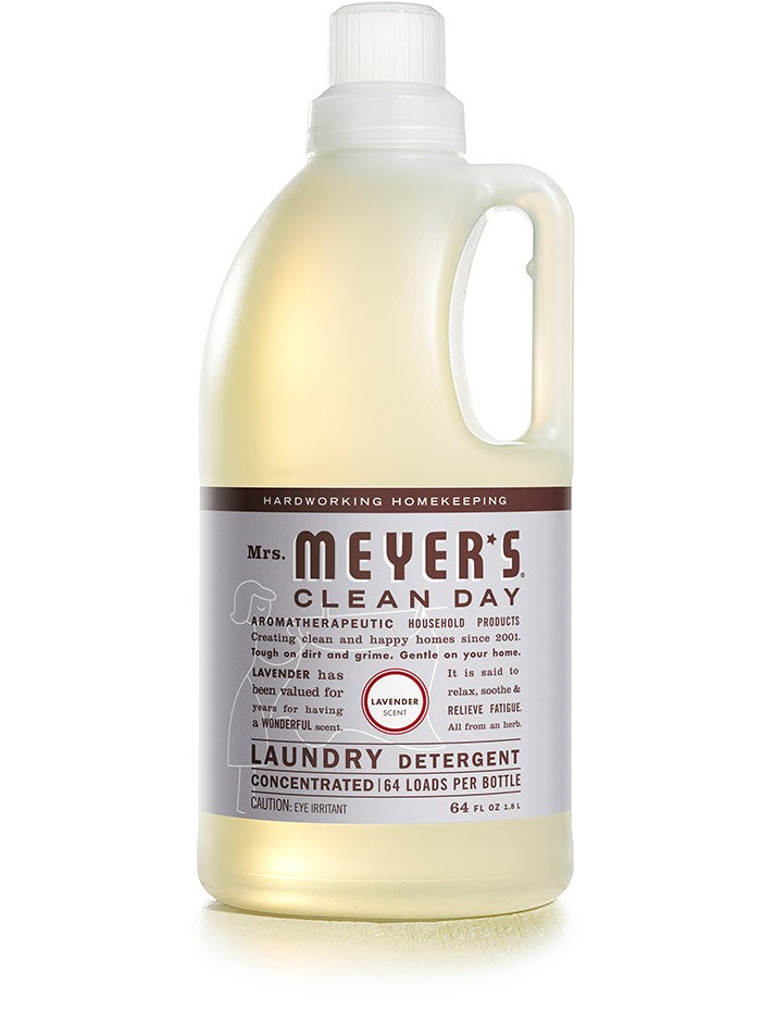 Mrs. Meyer's Laundry Detergent Lavender - (2x64)oz/6pk