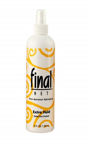 Final Net Non Aerosol Hairspray Extra Hold - 12oz/12pk