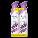 Febreze Light Odor-Eliminating Air Freshener Lavender Twin Pack - 2x8.8oz/6pk