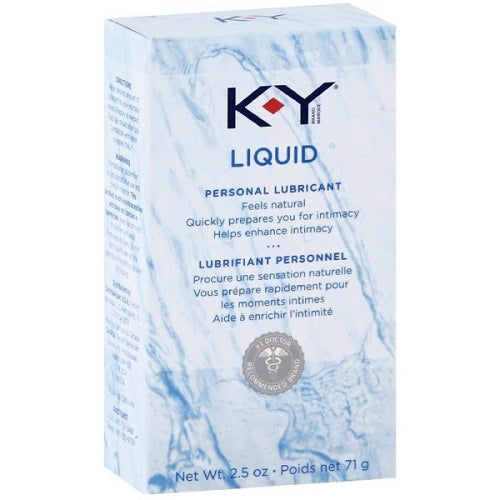 K-Y® Liquid Lubricant - 2.5oz/24pk