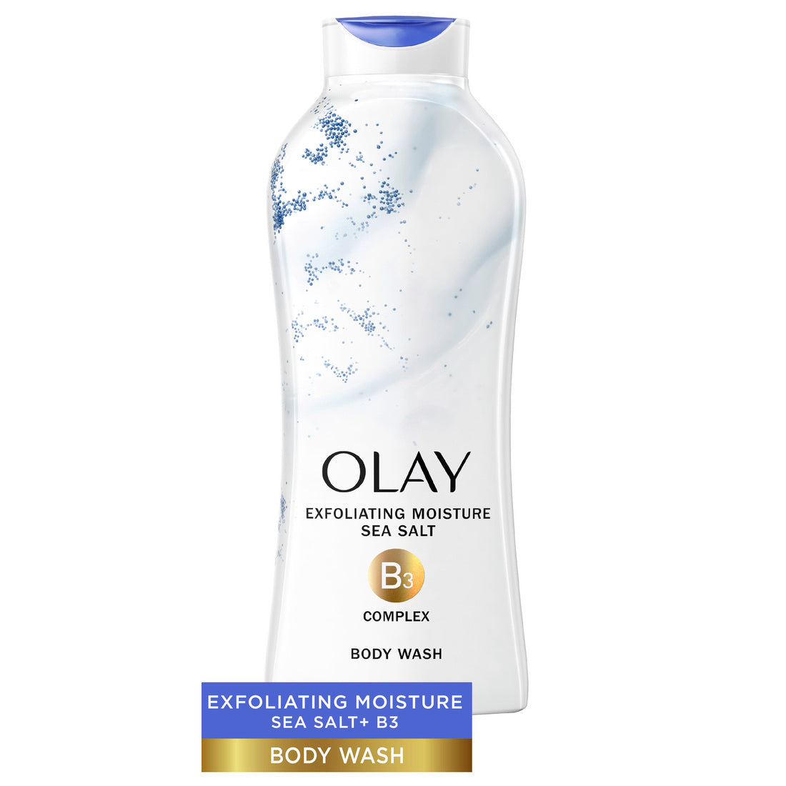 Olay Exfoliating Body Wash with Sea Salts - 22oz/4pk