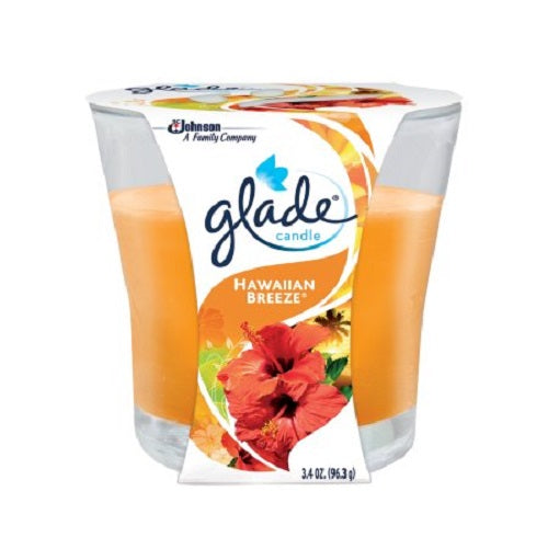 Glade@ Candle Hawaiian Breeze  - 3.4oz/6pk