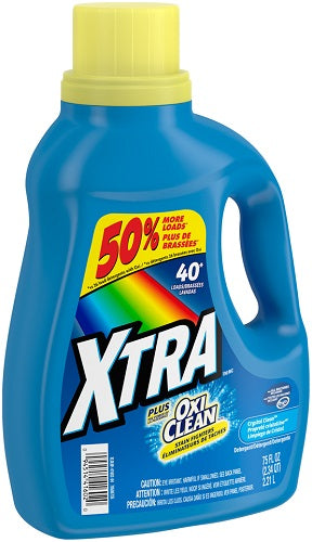 XTRA Liq. 2x Plus OxiClean Concentrate - 75oz/6pk