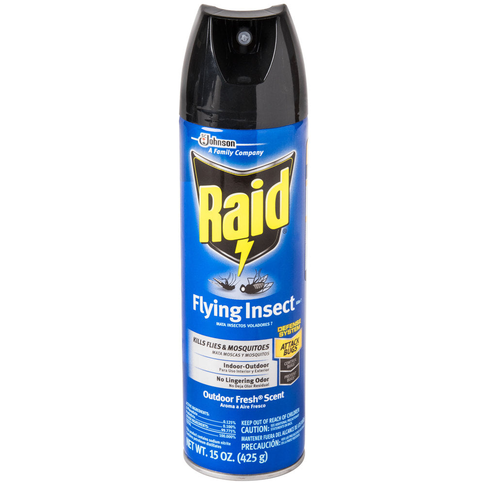 RAID@Flying Insect Killer -15oz/12pk