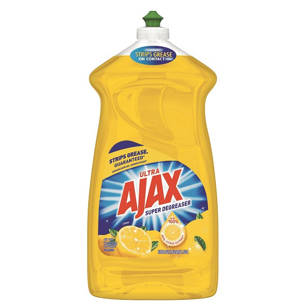 Ajax Liquid Dish Soap Lemon - 52oz/6pk