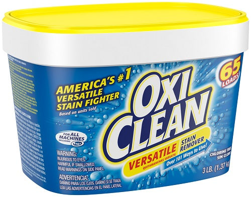 OxiClean Versatile Powder (Stain Remover) 3lb - 48oz/4pk