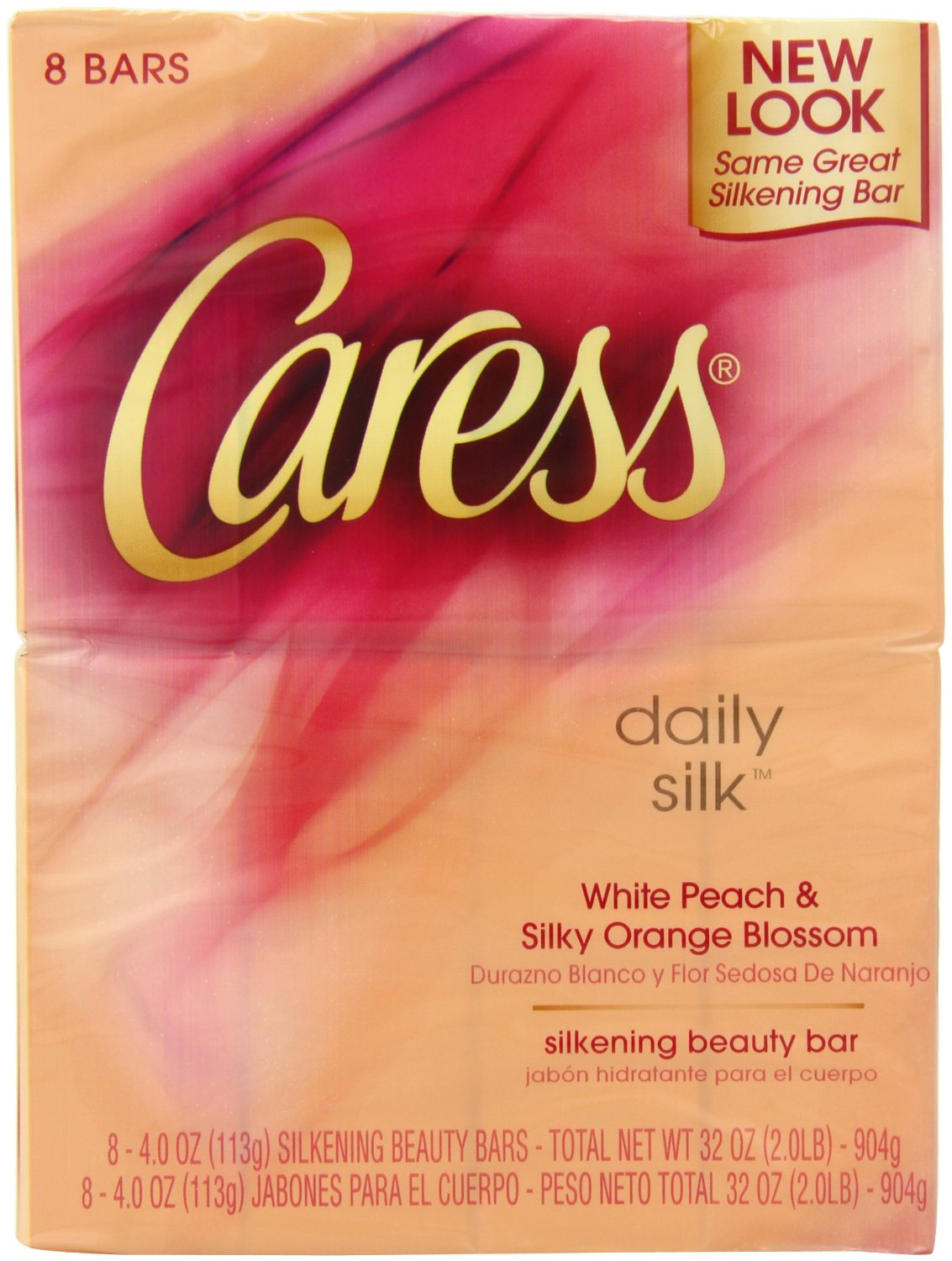 Caress Bar Soap Daily 8 Bar - 4oz/9pk