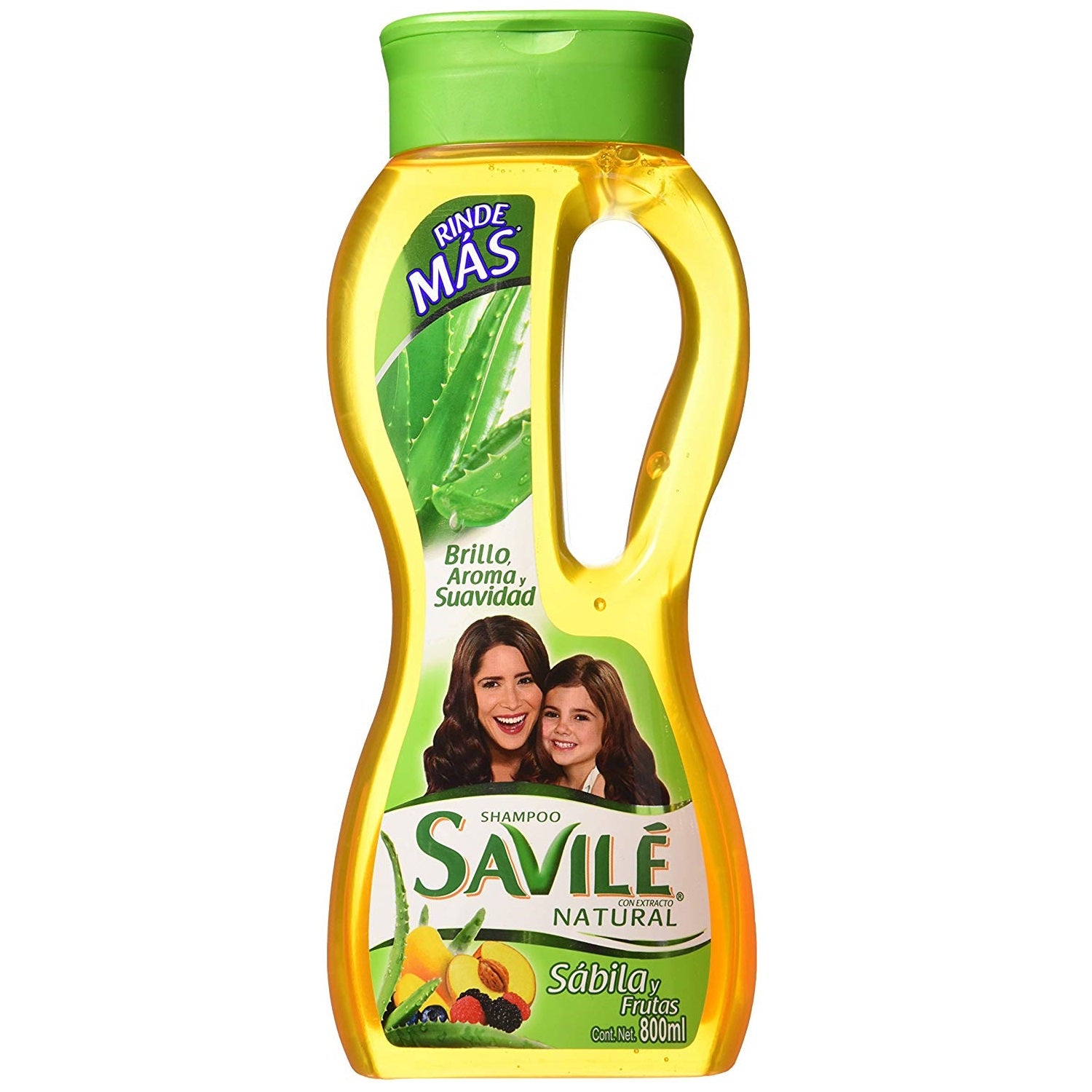 SAVILE Shampoo Natural Frutas - 27.05oz/800ml/12pk