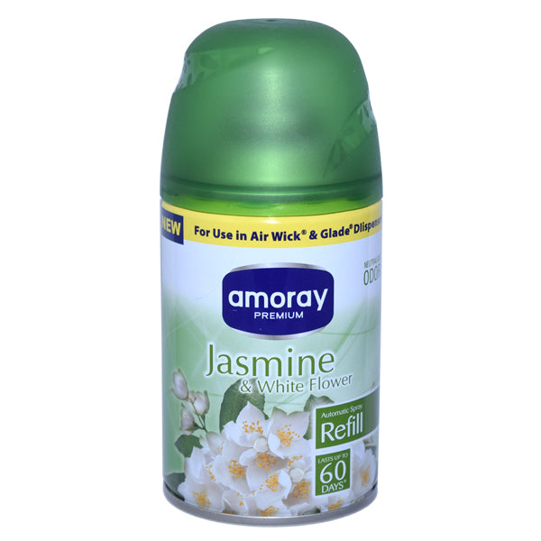 Amoray Automatic Refill Dispenser Jasmine - 5oz/12pk