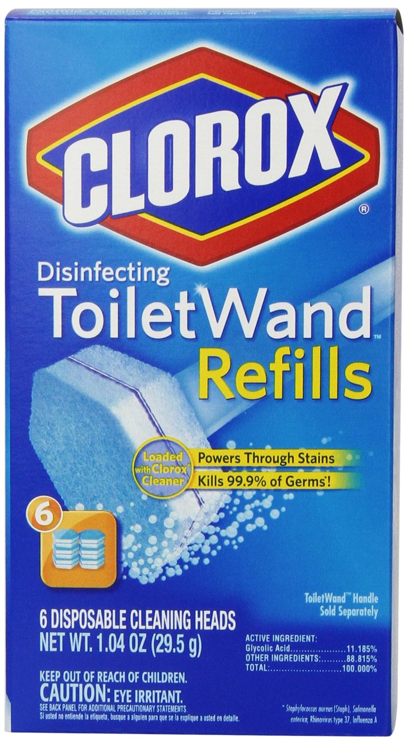 Clorox ToiletWand Disposable Toilet Cleaning Refill - 6ct/8pk