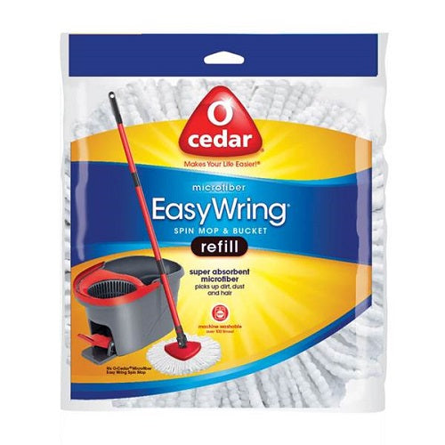 O-Cedar Easy Wring Spin Mop Refill - 4pk