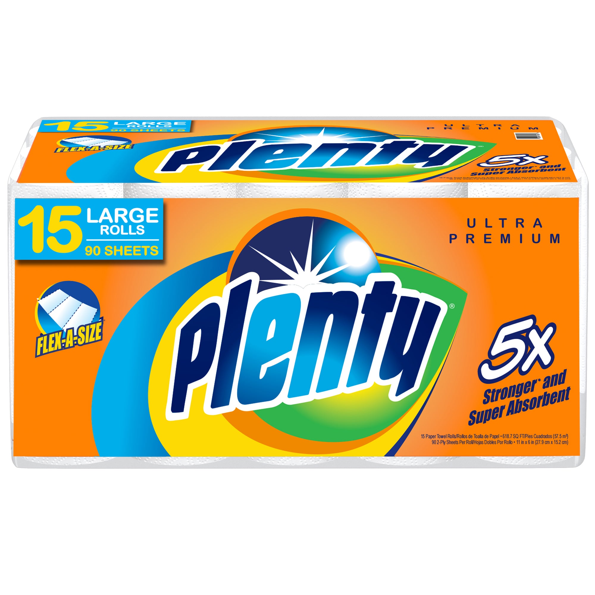 Plenty Ultra Premium Individually Packed Flex a Size - 90ct/15pk