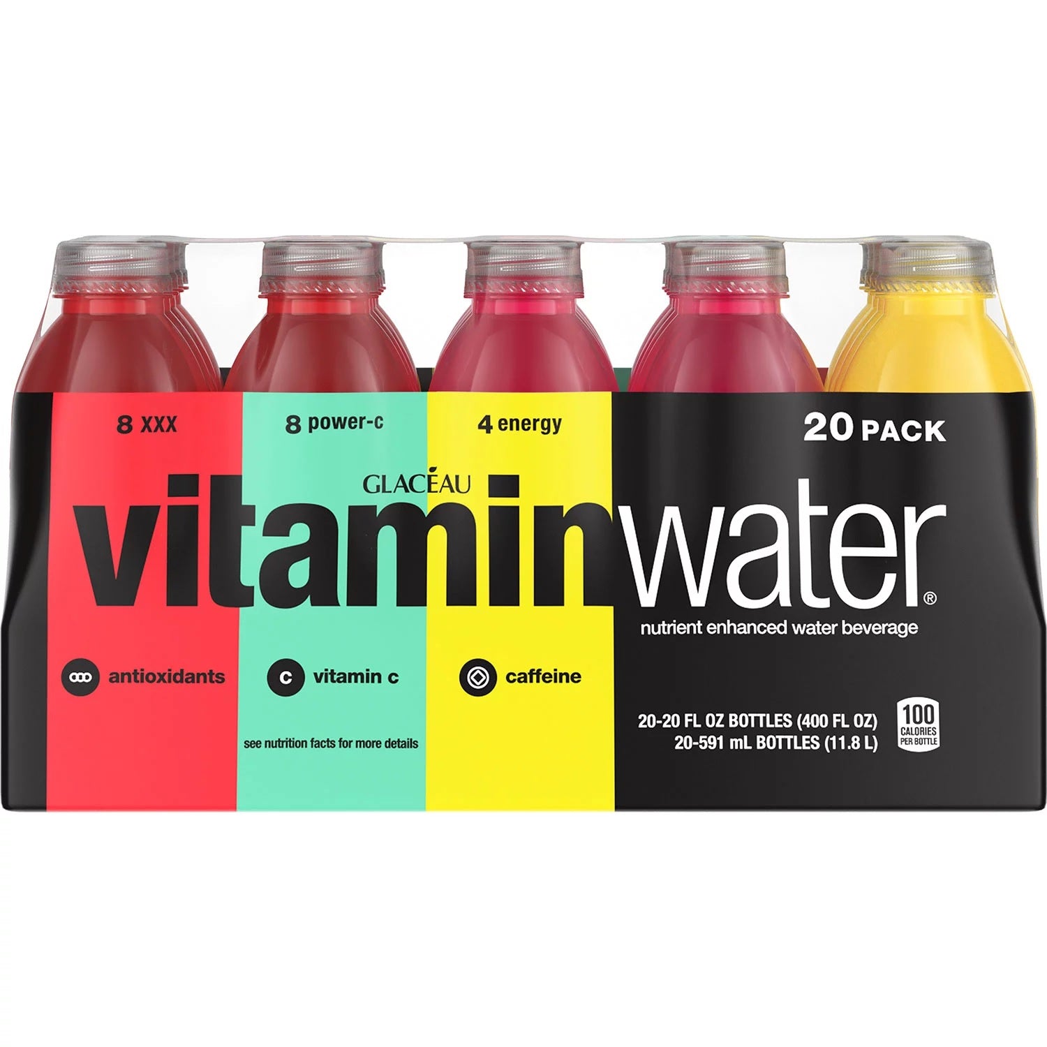Glaceau Vitaminwater Variety Pack - 20oz/20pk