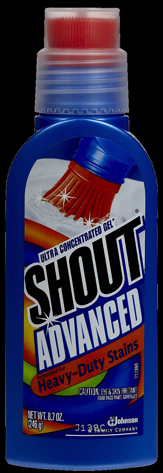 Shout ADVANCED Gel Brush - 8.7oz/8pk