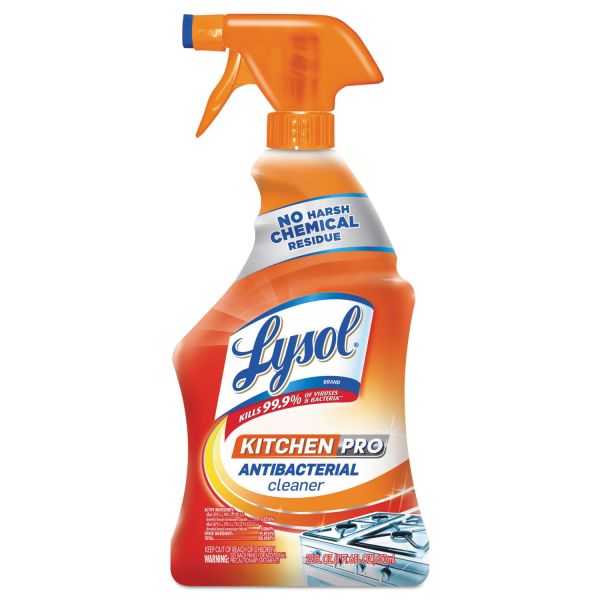 Lysol Kitchen Pro Antibacterial Cleaner - Trigger - 22oz/9pk