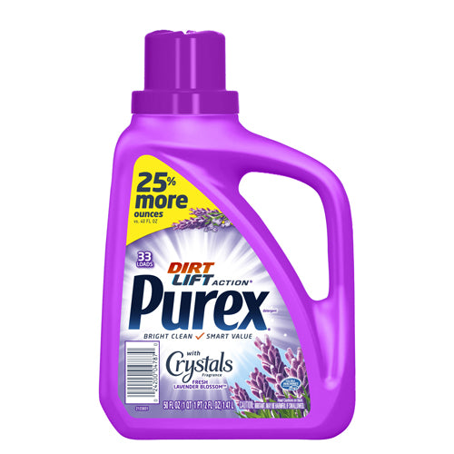 Purex 2X UCL Liquid Detergent LAVENDER - 50oz/6pk