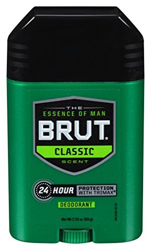 BRUT Deodorant Oval Solid - 2.25oz/12pk