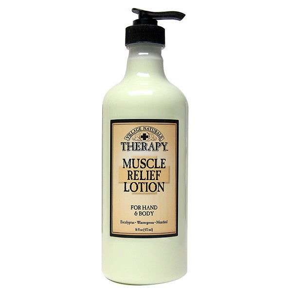Village Naturals Therapy Aches & Pains Muscle Relief Hand & Body Lotion - 16oz/6pk