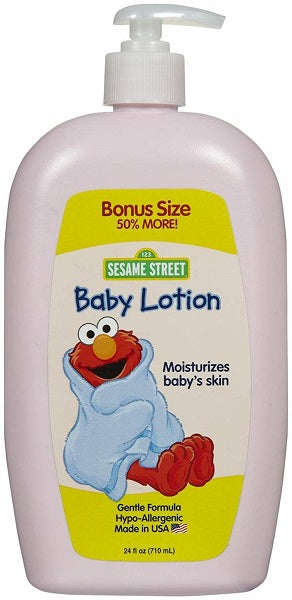 SESAME STREET Baby Lotion Bonus Size - 24oz/12pk