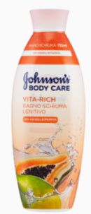 Johnson's Body Wash Soothing Papaya - 25.3oz/12pk