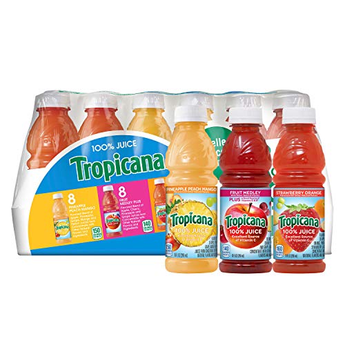 Tropicana 100% Juice Fruit Blend Variety Pack - 10oz/24pk