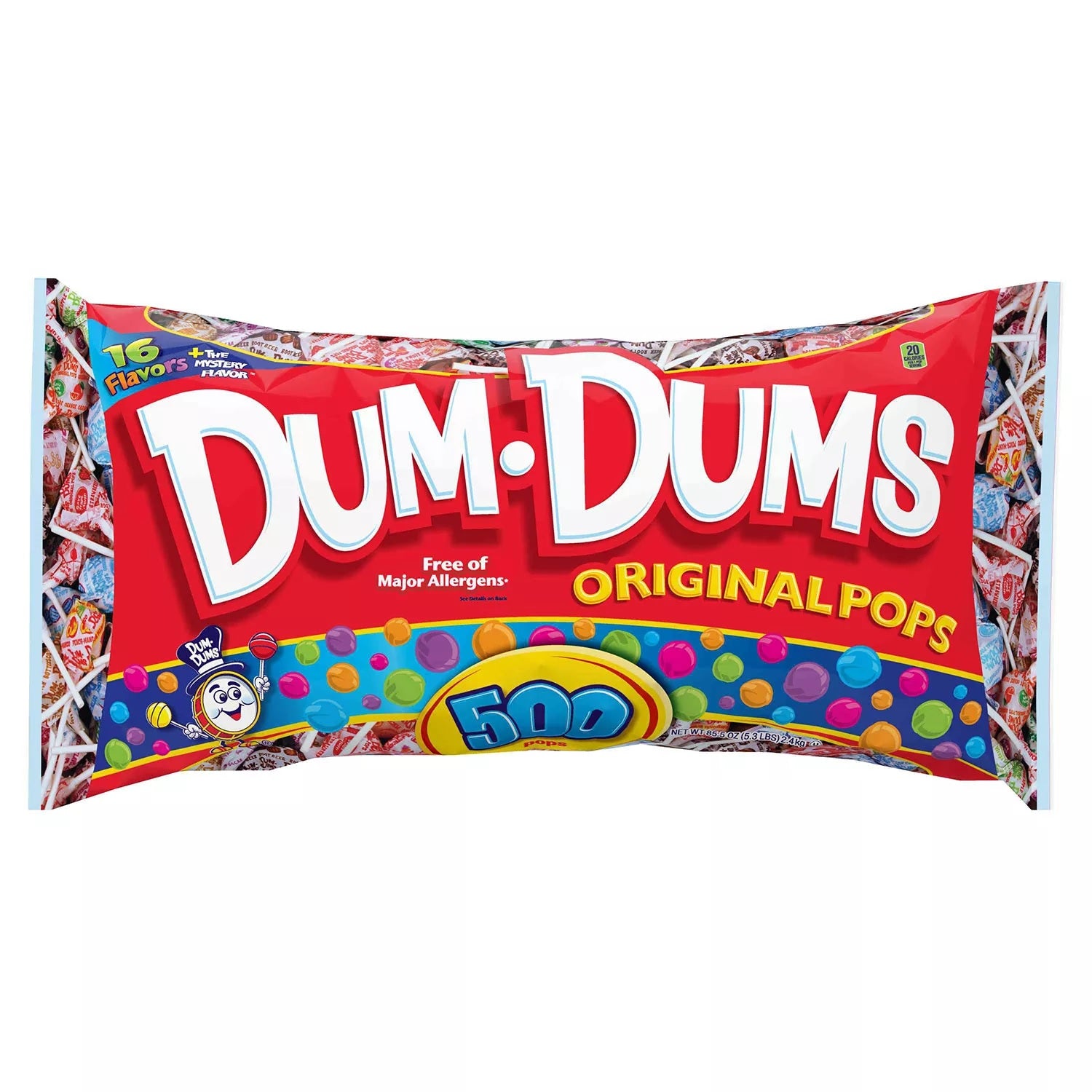 Dum Dum Original Pops - 500ct/1pk