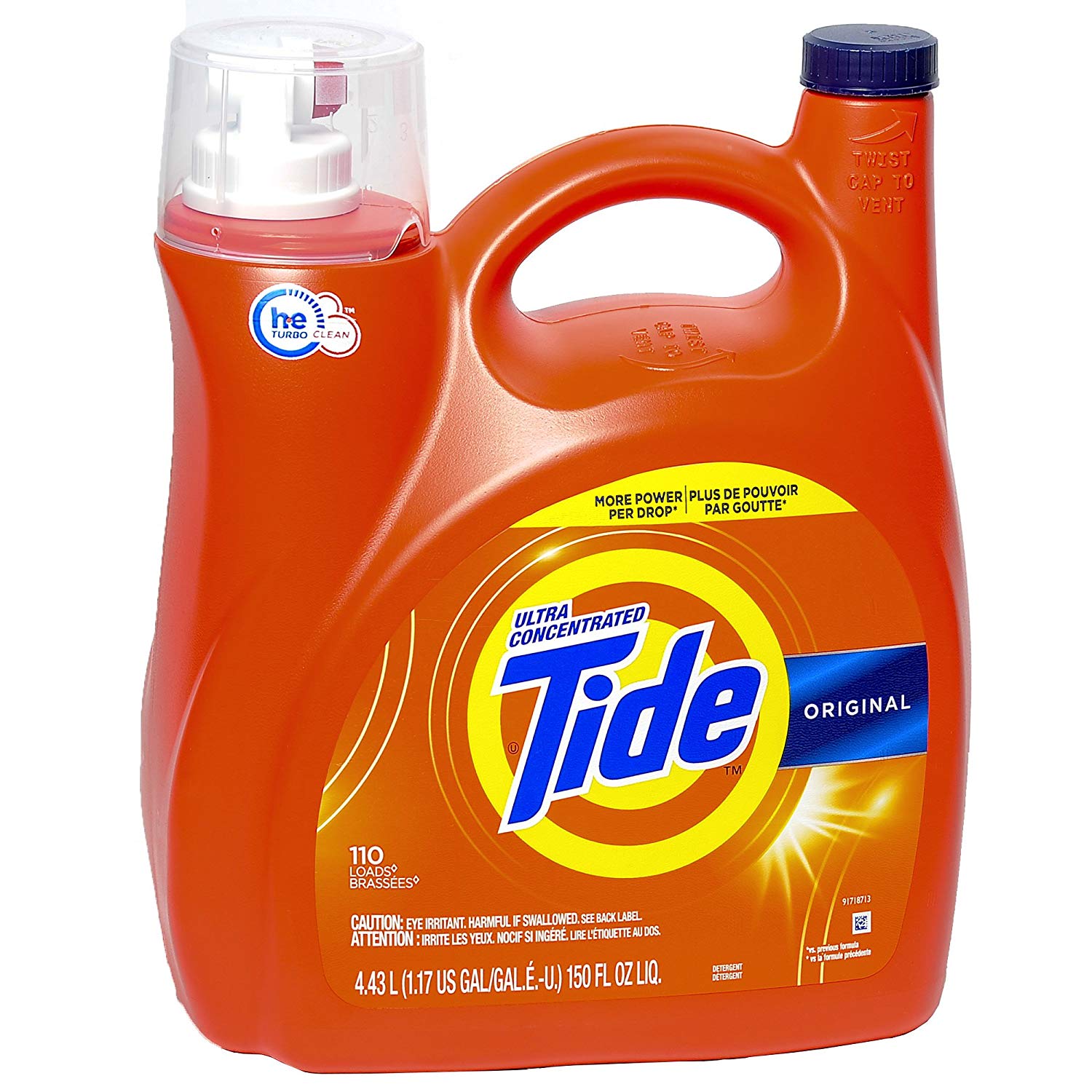 Tide HE Ultra  Liquid Laundry Detergent Original 110 Loads - 150oz/4pk