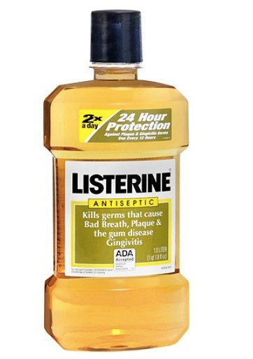 Listerine Original Yellow - 250ml/16pk