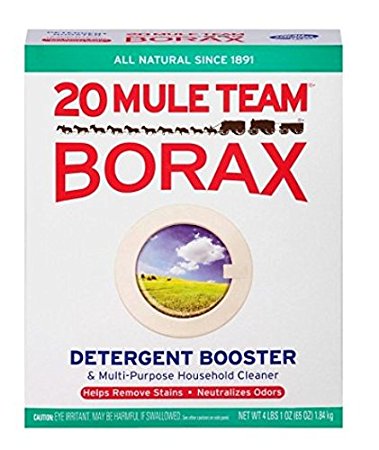 Borax 20 Mule Team Detergent Booster - 65oz/6pk