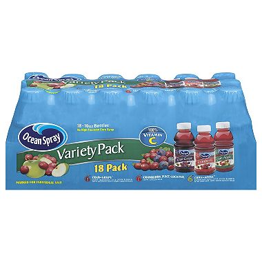 Ocean Spray Cranberry Variety Pack - 10oz/18pk