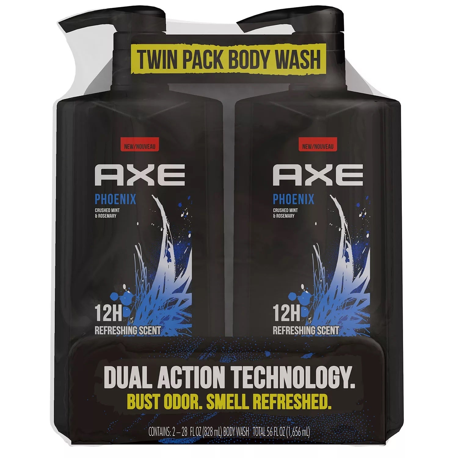 Axe Phoenix Body Wash Twin Pack - 28oz/2pk
