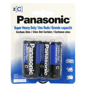 Panasonic Batteries "C" -  2/48pk..