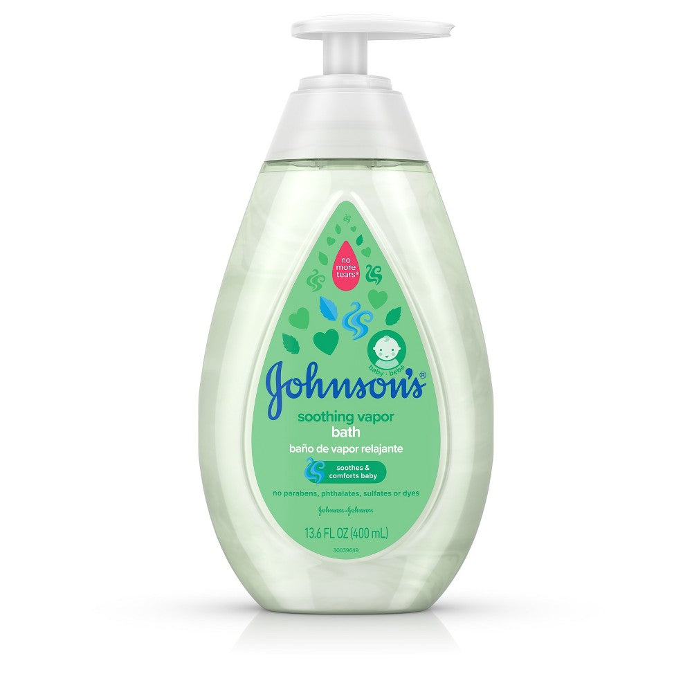 Johnsons Bath Soothing Vapor - 13.6oz/3pk