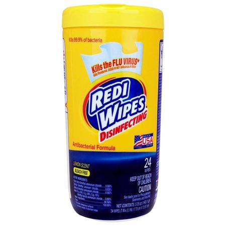 RediWipes Desinfect. A/B Lemon Scent  - 35ct/12pk